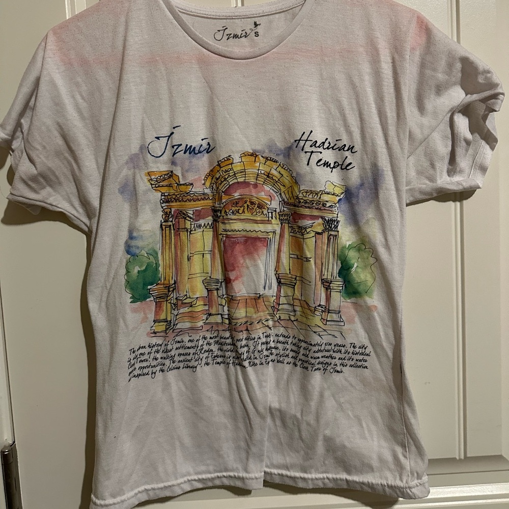 Watercolor t shirt free w/ purchase